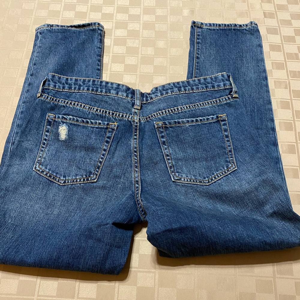 EUC Flying Monkey High Rise Skinny Jeans Size 25‎ X 32 Dark Wash Cotton Blend